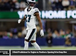 3 bold predictions for Eagles vs. Panthers: Opening drive deep dive