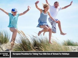 European Penalties for Taking Your Kids Out of School for Holidays