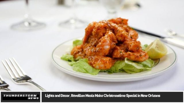 Lights and Décor, Réveillon Meals Make Christmastime Special in New Orleans