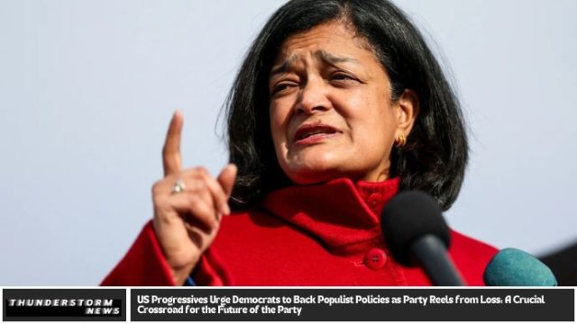 US progressives urge Democrats to back populist policies as party reels from loss